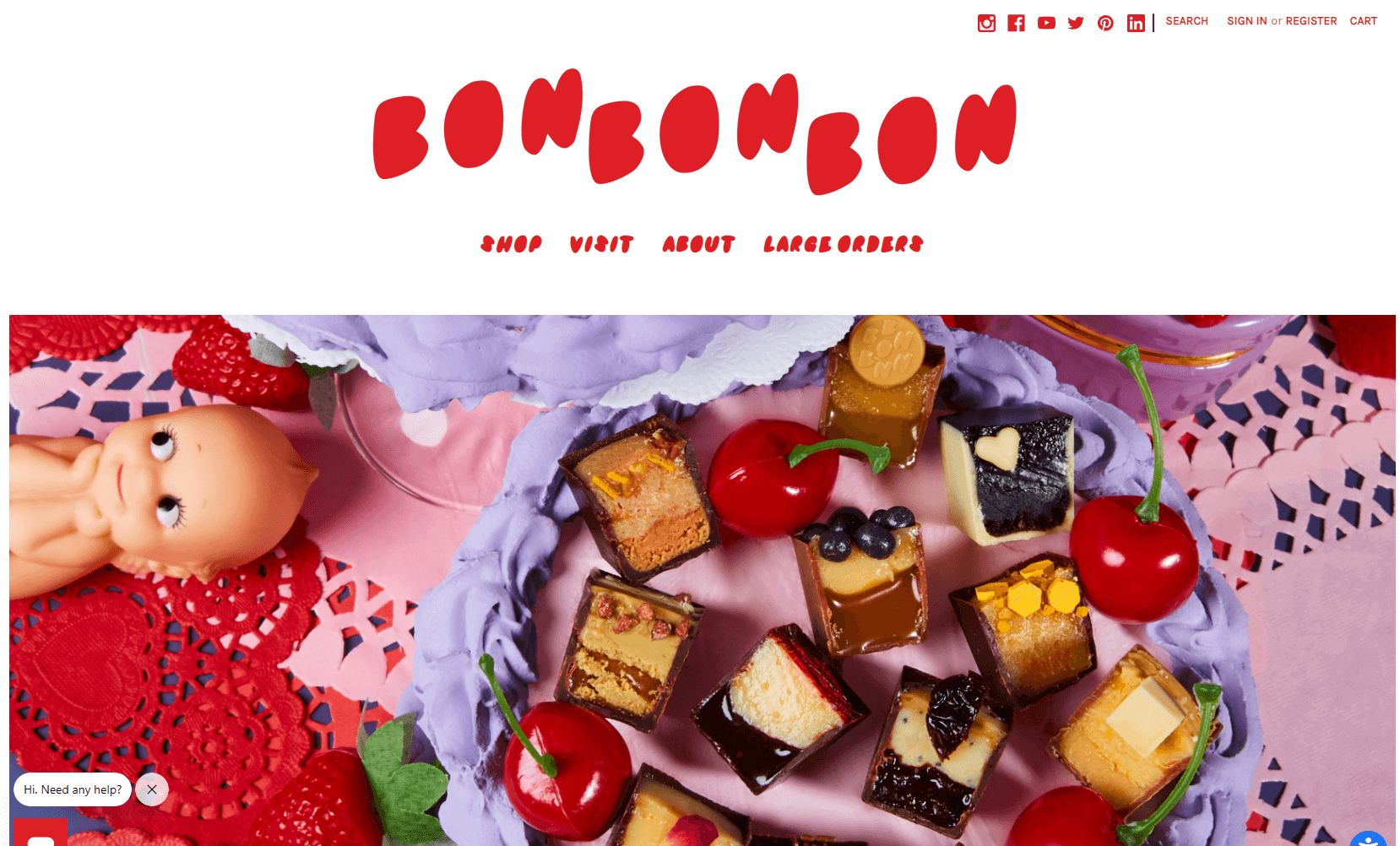 Bon Bon Bon Website