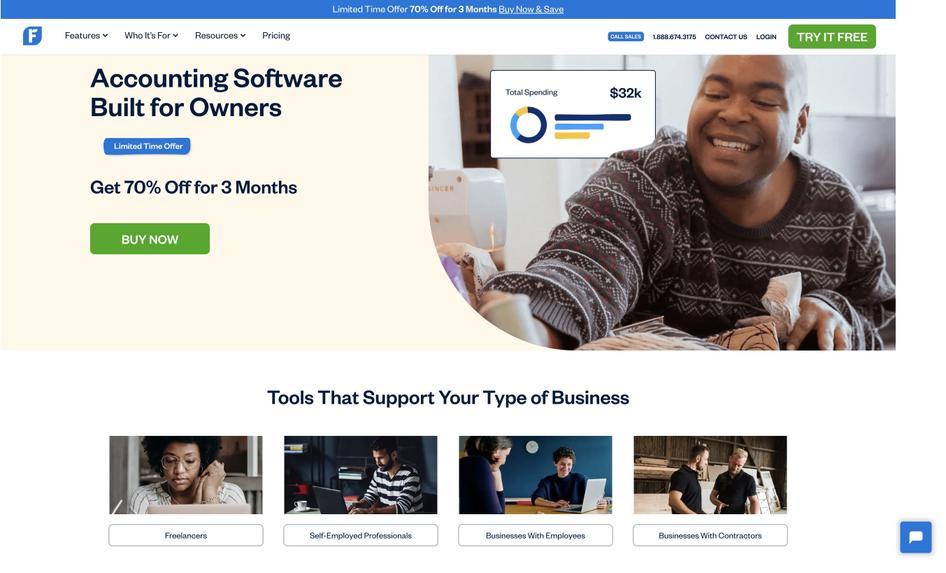 Freshbooks Website