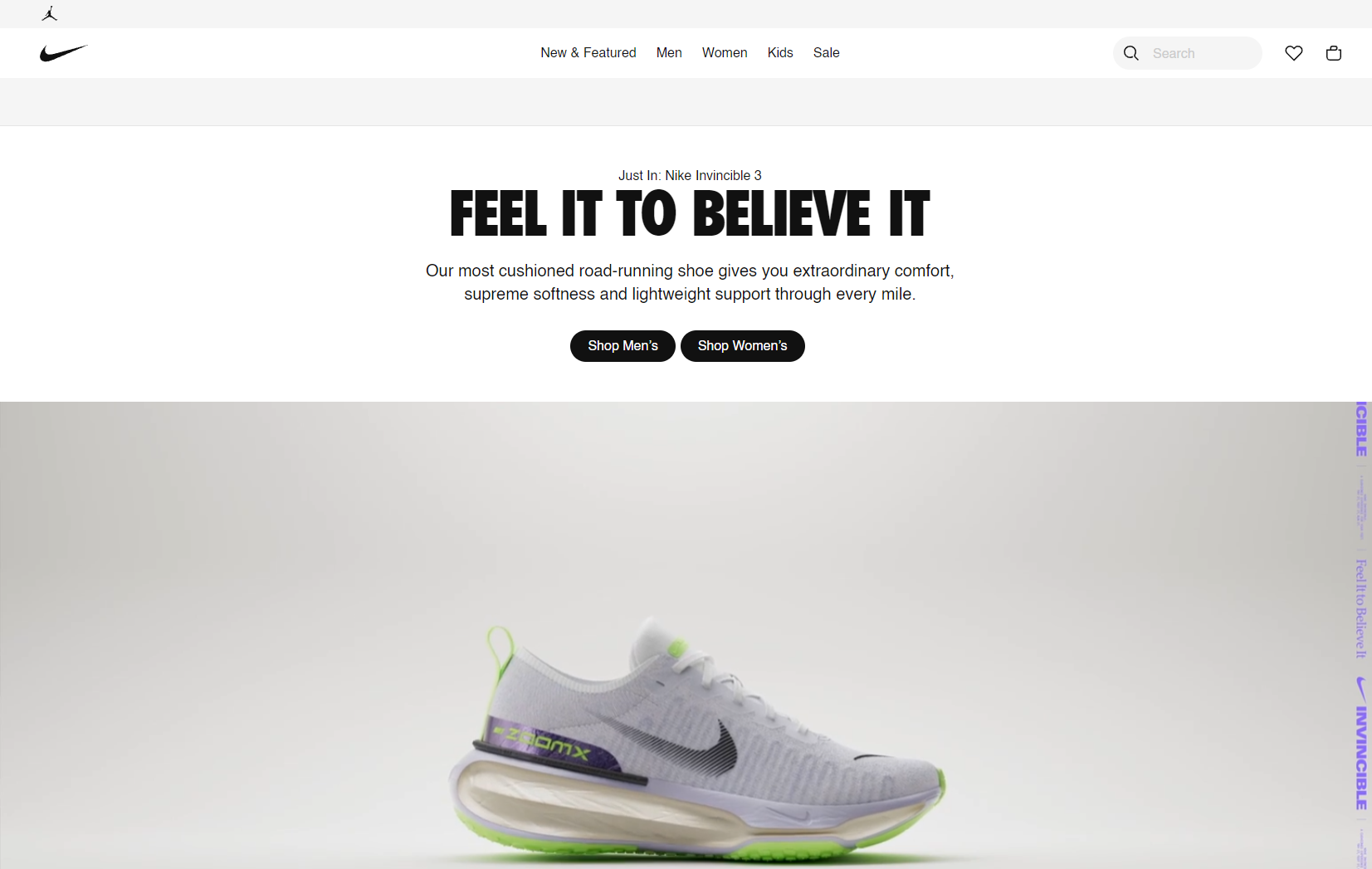 Nike Website