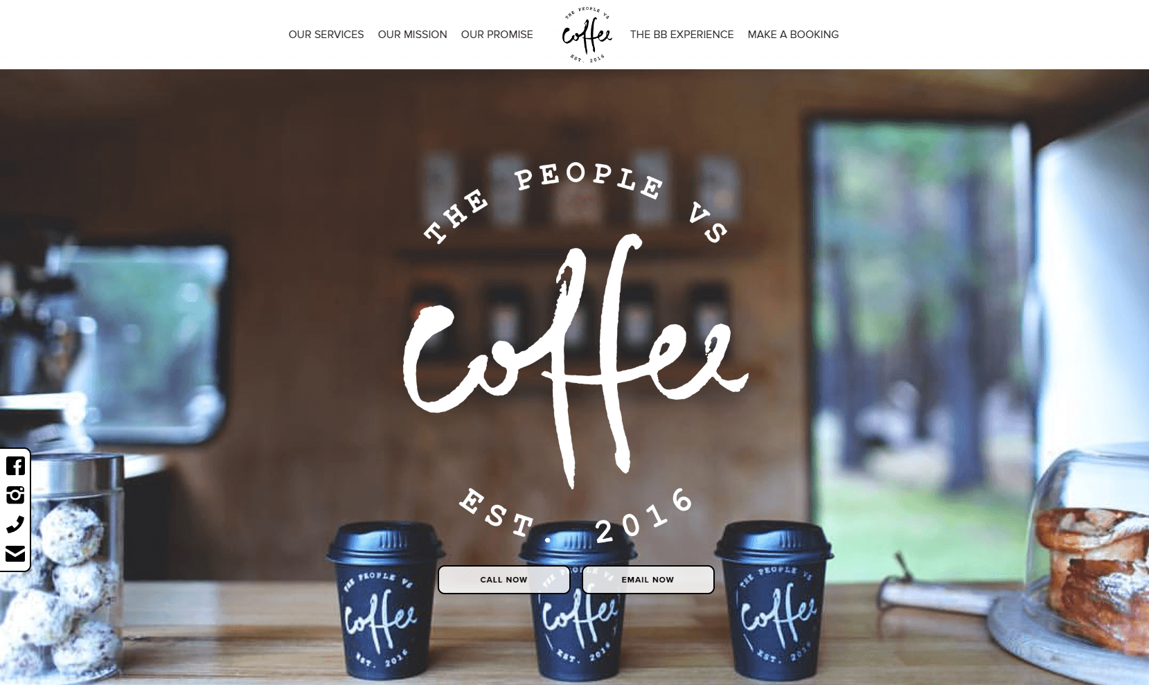 The Peoples Coffee Website