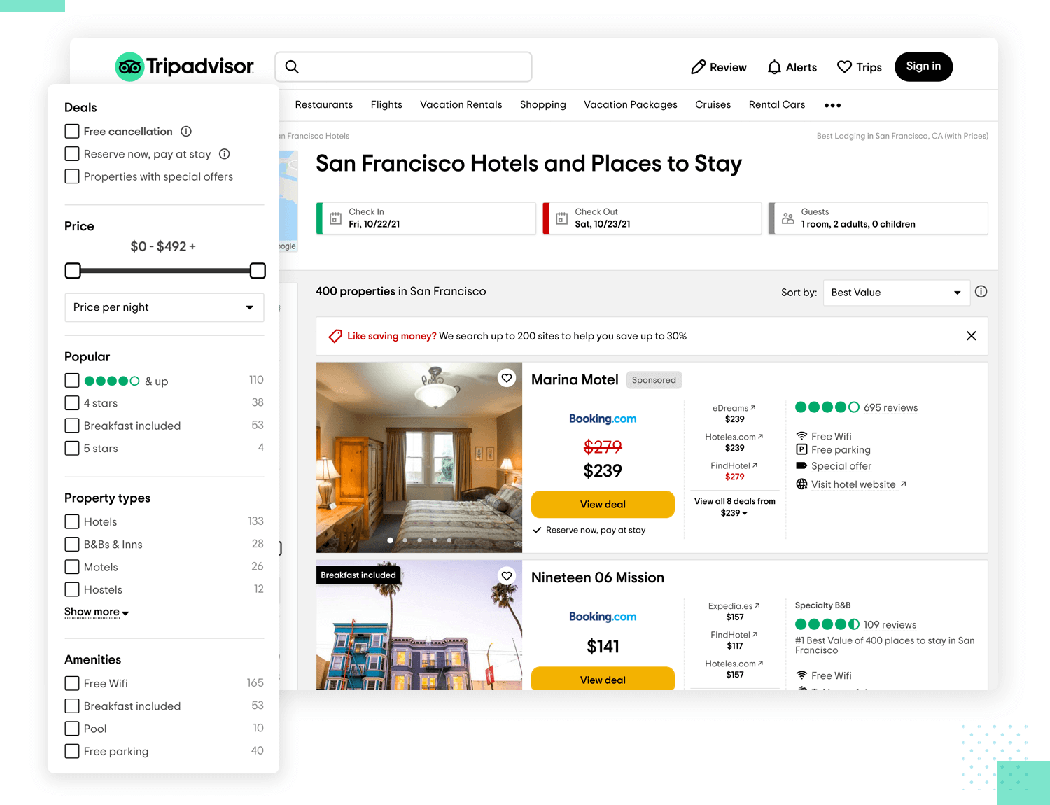 Tripadvisor Website