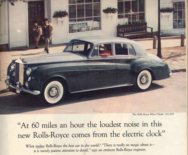 Rolls Royce 1958 Ad