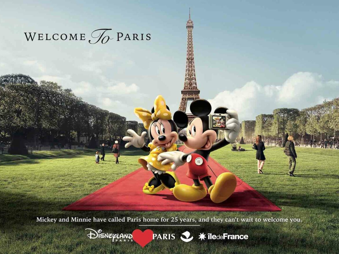 Mickey Mouse in Paris, for Magician Brand Archetypes