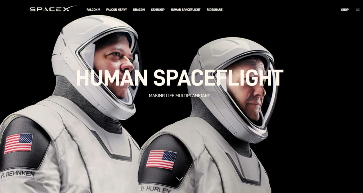 Two astronauts with black backgrounds, , for Explorer Brand Archetypes
